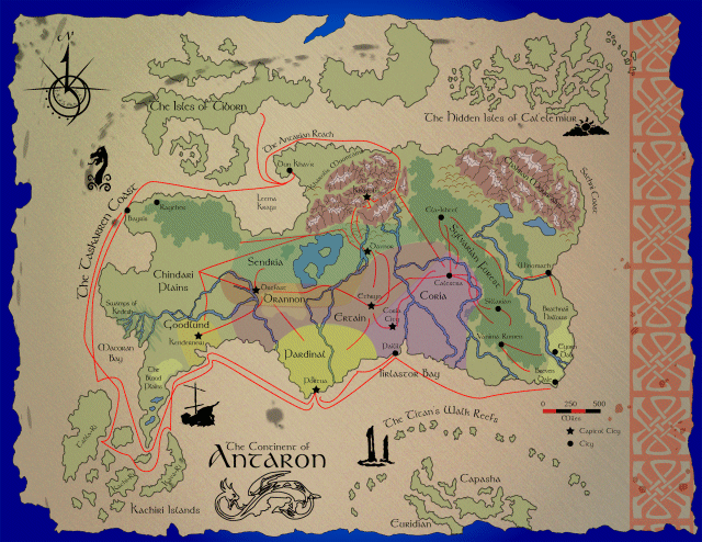 Trade Routes in Antaron